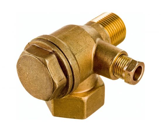 Клапан обратный для компрессора резьба внутренняя F1/2 и наружная M3/8 Pegas pneumatic 4314 – изображение 3