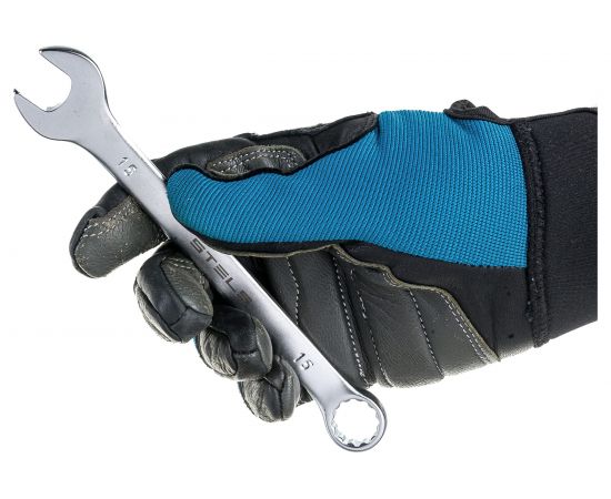 Комбинированный ключ, 15 мм, CrV, матовый хром STELS 15212 – изображение 4