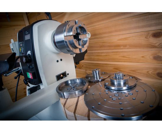 Патрон 4-х кулачковый токарный по дереву в наборе CK-4.5Z-S1 114 мм JET 59500109 – изображение 4