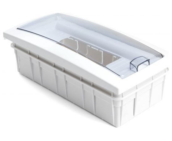 Встраиваемый бокс STEKKER EBX50-2/12-20 12 модулей, пластик, серия Standart 39653 – изображение 4