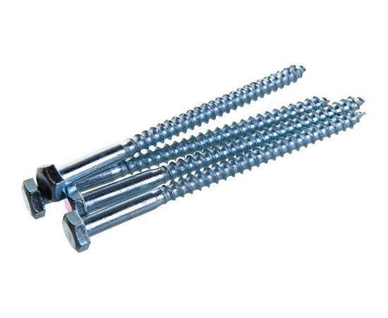 Сантехнический шуруп с ШГ ЕВРОПАРТНЕР DIN 571 Zn 6х90 4шт. 5 0944 2 – изображение 4