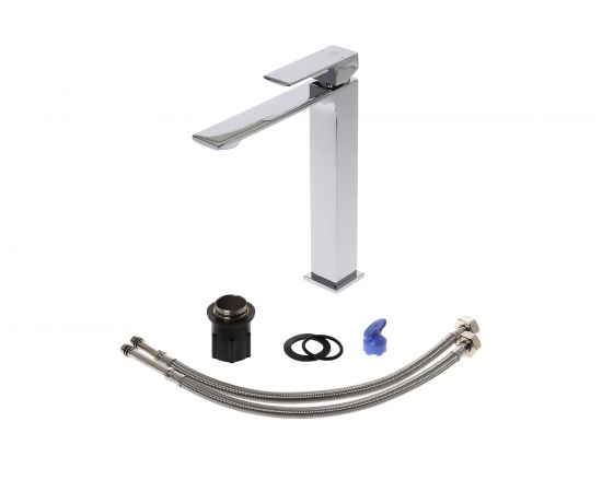 Смеситель для раковины Orange Lutz M04-121cr хром – изображение 5