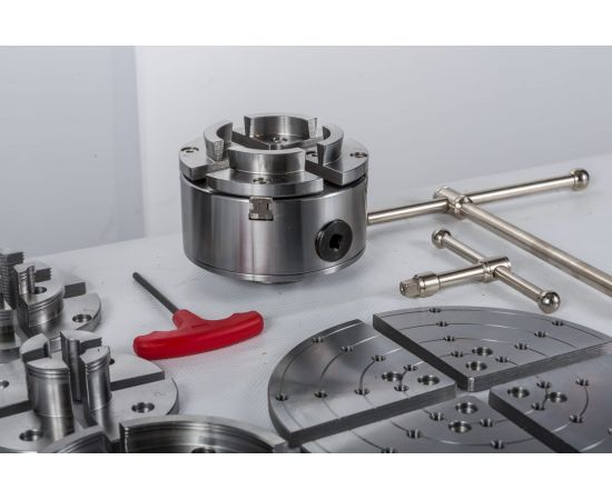 Патрон 4-х кулачковый токарный по дереву в наборе CK-4.5Z-S1 114 мм JET 59500109 – изображение 5