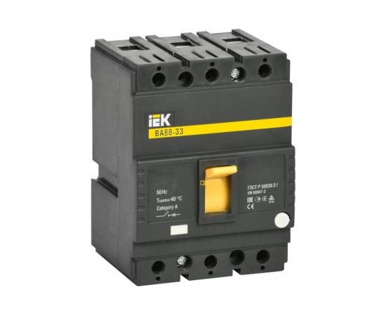 Автоматический выключатель IEK 3п 160А ВА 88-33 ИЭК SVA20-3-0160 – изображение 5