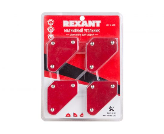 Угольник-держатель магнитный 4 шт для сварки REXANT 12-4830 – изображение 7