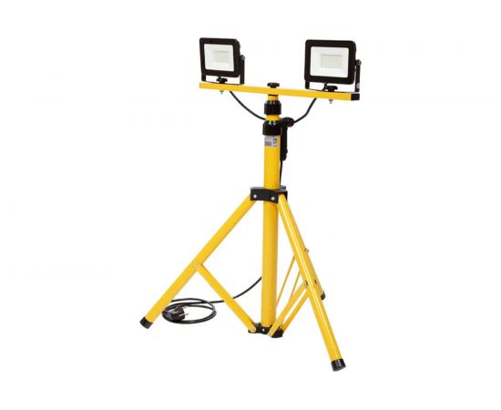 Светодиодный прожектор на штативе GLANZEN 2x50 Вт FAD-0025-2x50 КА-00008003 