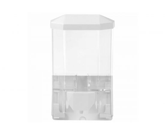 Диспенсер для жидкого мыла ЛАЙМА ORIGINAL наливной, 0.5 л, прозрачный 605772 