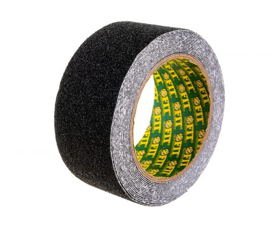 Клейкая противоскользящая лента FIT черная, 50 мм х 5 м 11963 