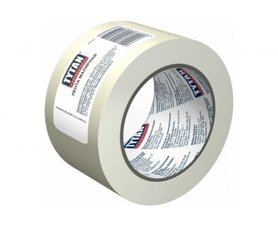 Малярная лента Tytan PROFESSIONAL ширина 38 мм, белая, 50 м 80615 