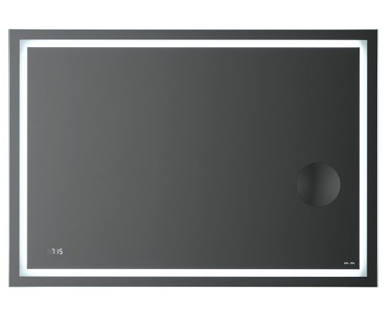 Универсальное зеркало AM.PM с контурной Led-подсветкой, часами и косметическим M91AMOX1003WG 