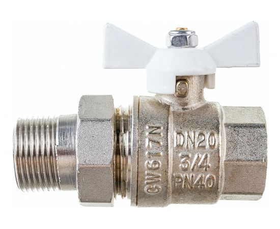 Шаровой кран с накидной гайкой 3/4" Valtec VT.227.NW.05 36922 