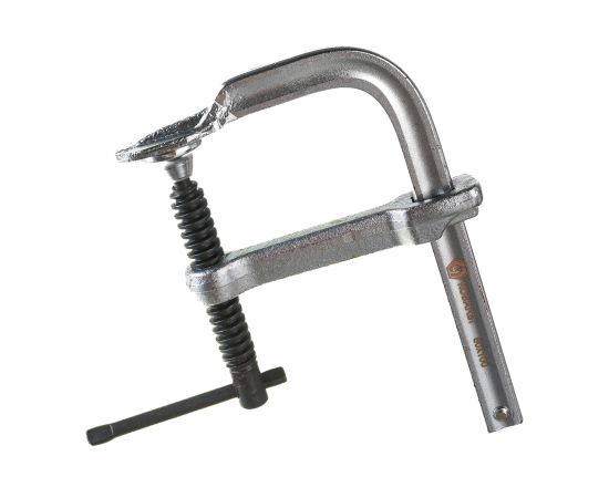 F-образная кованая струбцина 80х100мм КОБАЛЬТ 244-629 