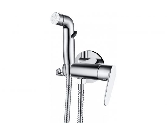 Встраиваемый смеситель с гигиеническим душем D&K DK Rhein.Marx хром DA1394581 