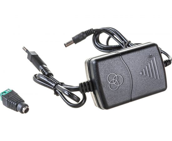 Источник питания Бастион Mollusk-VR 12/1 12В, 1А, сетевой диапазон 110-245В провод с вилкой 8833 