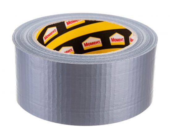 Клеящая лента Момент Супер Лента 25 м на единичном блистере серебряная Б0023002 