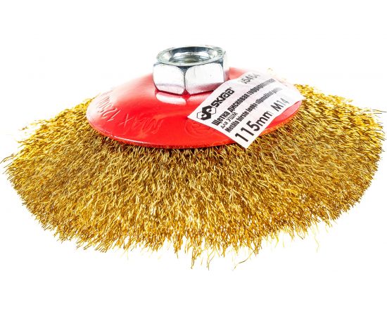 Щетка дисковая гофрированная (115 мм; М14) для УШМ SKRAB 35464 