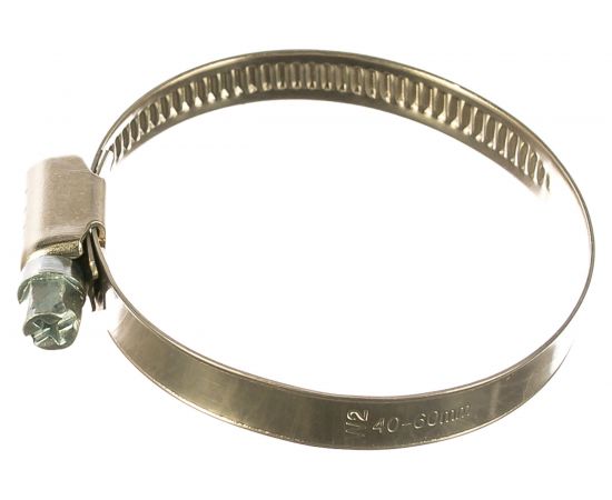 Универсальный хомут ЕВРОПАРТНЕР 40-60, нержав. сталь, 1 шт. G1 0871 
