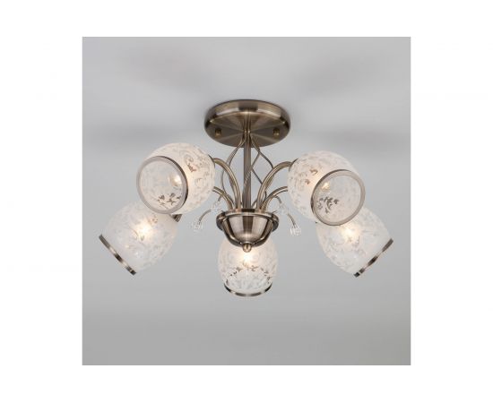 Потолочный светильник Eurosvet 30026 5 античная бронза 00000073712 