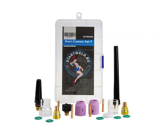 Набор Custom Set 9 20 предметов для TIG TS 9-20-24-25 Start STTN0009 
