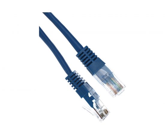 Патчкорд AOpen/Qust литой UTP кат.5е 10м синий ANP511-10M-B 