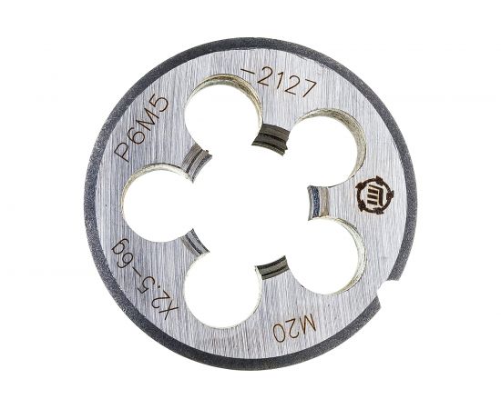 Плашка М 20 х2.5 Р6М5 6g ТМ Туламаш 137181 