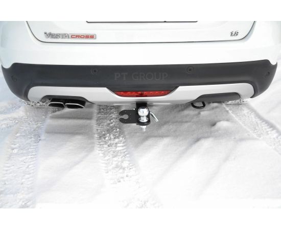 Фаркоп PT Group ТСУ съемный квадрат LADA Vesta/ Vesta SW/ Vesta SW Cross 2017- 01411501 – изображение 2