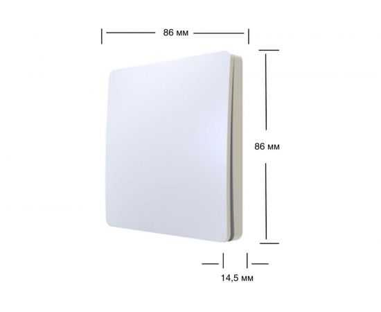 Дистанционный 1-клавишный выключатель GRITT, Space белый 13001 – изображение 2