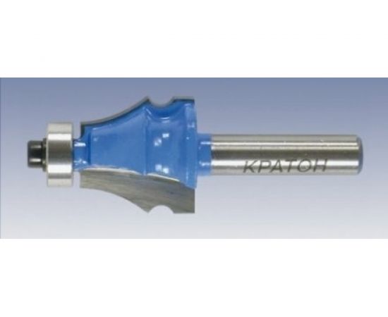 Фреза кромочная фигурная с подшипником (22.8 мм; R4 мм; хвостовик 8 мм) Кратон 1 09 03 084 – изображение 2