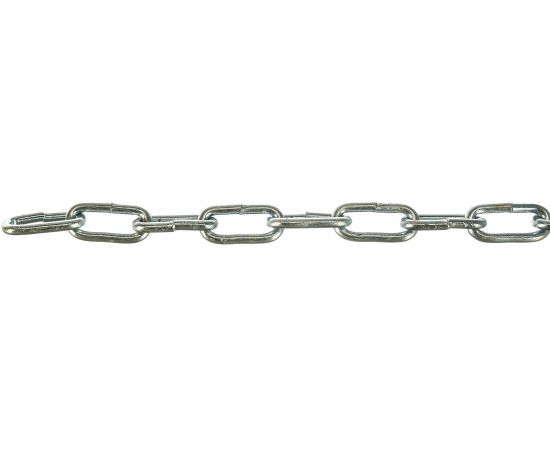 Сварная цепь КРЕП-КОМП короткозвенная DIN 766 м3 50м цк3 – изображение 2