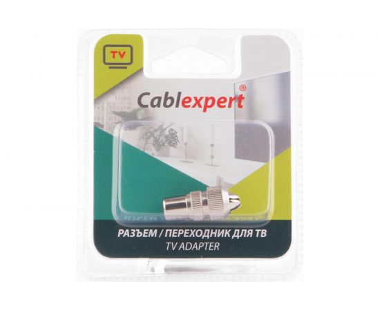 Разъем Cablexpert TV папа, блистер TVPL-03 – изображение 3