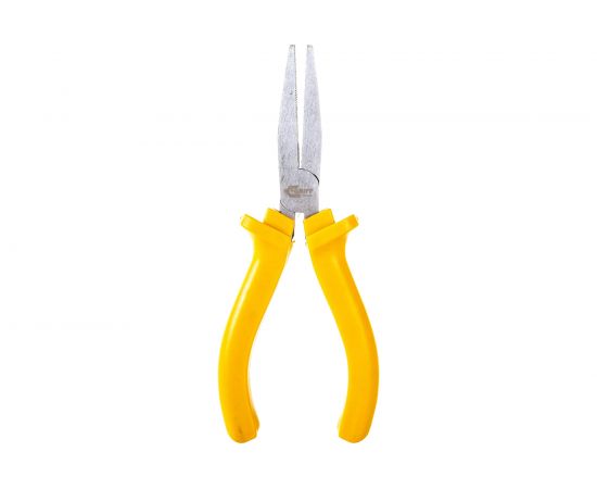 Плоскогубцы 160мм комбинированные с удлиненными плоскими губками, изолированная 1-компонентная ручка, полированная GRIFF 026776 – изображение 3