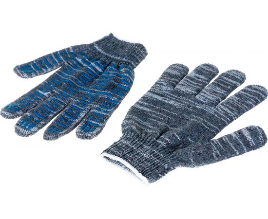 Перчатки с ПВХ РемоКолор Трек, 13 класс вязки, 6-ти нитка, меланж, 24-2-135 – изображение 3