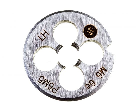 Плашка ИНСТУЛС М6.0x1.0x20x7 Р6М5 6e 2650-1574 лев ГОСТ 9740-71 00001378526 – изображение 3