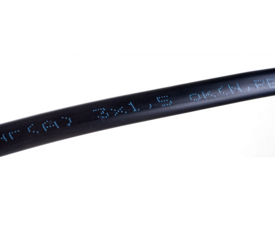 Кабель ЭлПроКабель твердый плоский негорючий ВВГп-нг 3x1,5 ГОСТ 10м 4630017849390 – изображение 3