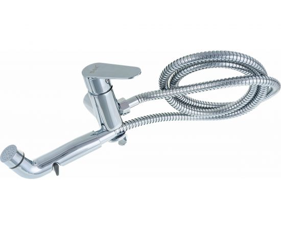 Встраиваемый смеситель с гигиеническим душем D&K DK Rhein.Marx хром DA1394581 – изображение 4