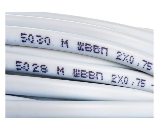 Провод ШВВП Кабель-Арсенал 2x0,75 ГОСТ - 10 м 54611 – изображение 4