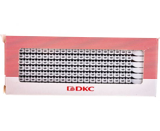 Маркер для кабеля сечением 0,5-1,5 мм DKC символ 9, 200шт MKF9S1 – изображение 5