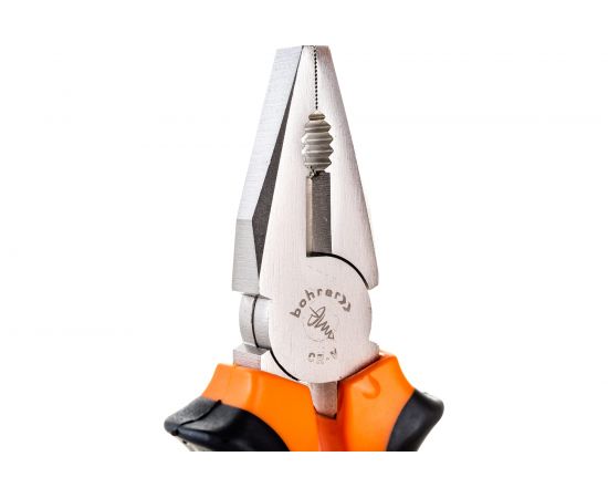 Универсальные пассатижи Bohrer Мастер 200 мм, двухкомпонентная рукоятка 43112200 – изображение 5