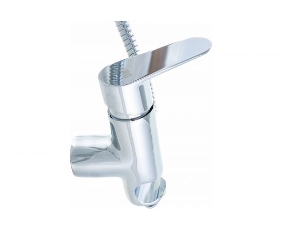 Встраиваемый смеситель с гигиеническим душем D&K DK Rhein.Marx хром DA1394581 – изображение 6