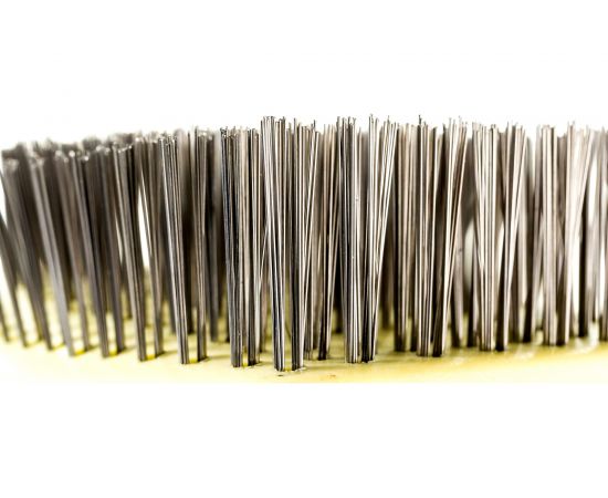 Щетка по металлу ROCKFORCE универсальная, ручная/под черенок-вертикальный 45/горизонтальный RF-3401214235 – изображение 6