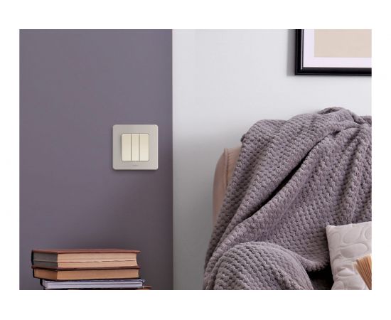 Рамка Legrand - 1 пост - INSPIRIA - шампань 673938 – изображение 9