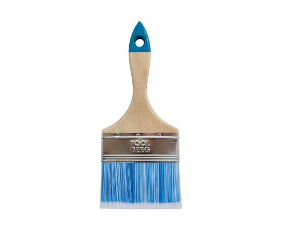 Плоская кисть Toolberg 100 мм, искусственная щетина 0102340 