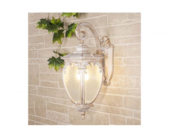 Садово-парковый светильник Elektrostandard GLYF-8024D / белое золото a031655 