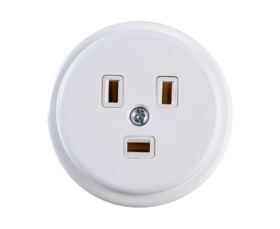 Розетка РШ для электрической плиты REXANT 40А 250В 2Р+РЕ 11-8520 