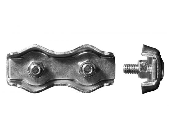 Зажим для троса Невский Крепеж Duplex, 2 мм 2 шт 801037 