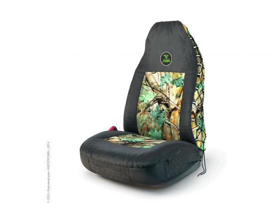 Чехол на переднее сиденье Зверобой брезентовая ткань, 1шт/компл., летний камуфляж ZV/CHE-0100 S 