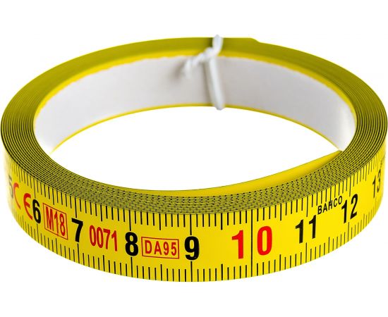 Измерительная лента Bahco шкала слева направо с клеевым слоем BTR-3-13 