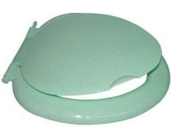 Сиденье для унитаза MELODIA овал, бирюзовый мрамор 193710 