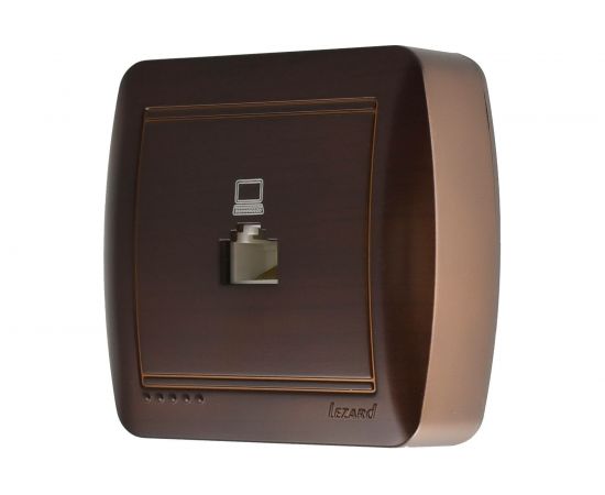 Компьютерная розетка Lezard DEMET маун 711-0400-139 