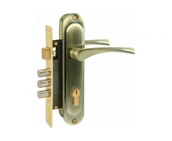 Врезной замок НОРА-М EW 710-62 мм ст. бронза 16981 